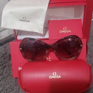 Brand new, never worn OMEGA women's sunglasses